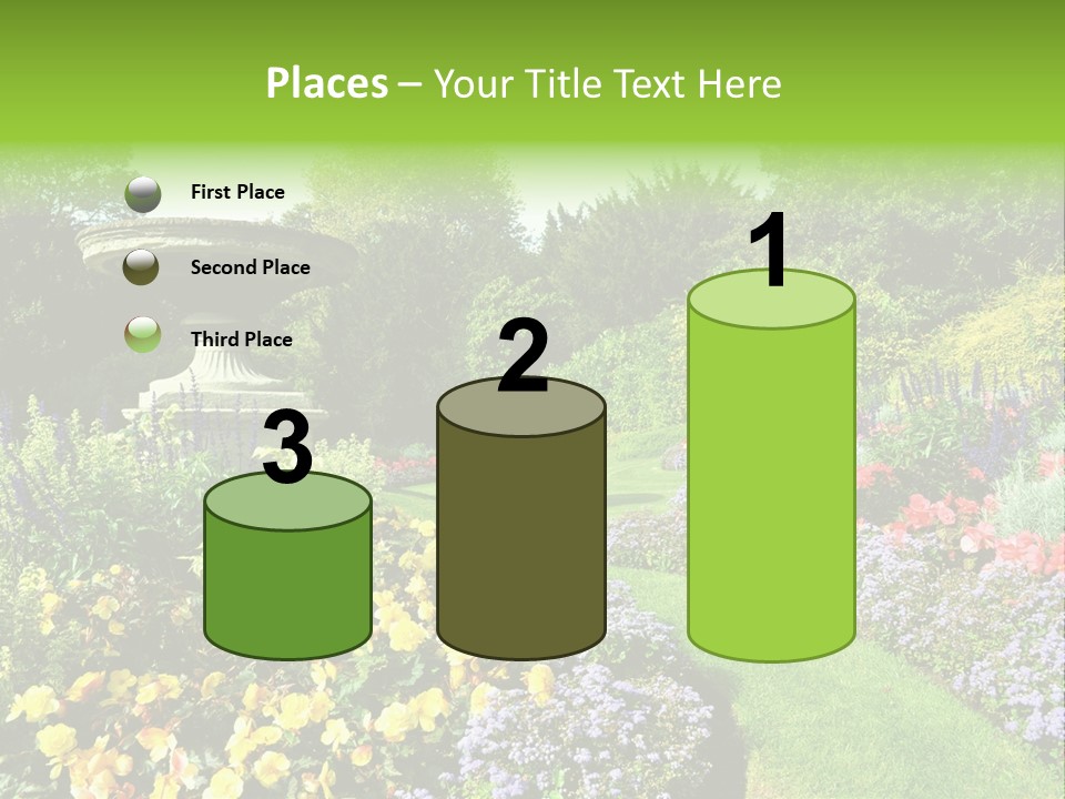 Peace Design Bloom PowerPoint Template