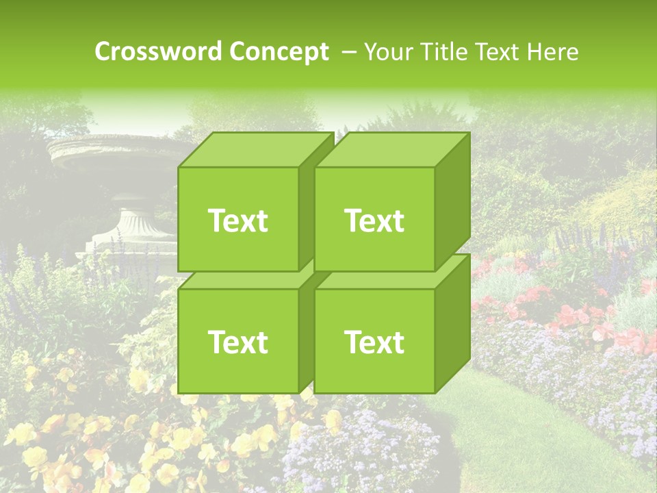 Peace Design Bloom PowerPoint Template