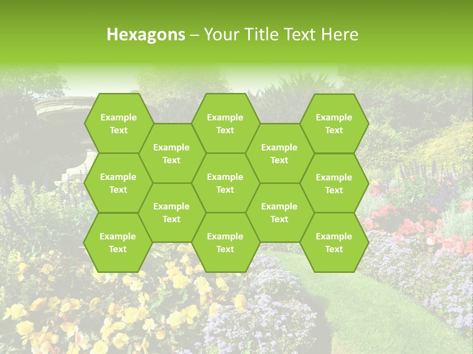 Peace Design Bloom PowerPoint Template