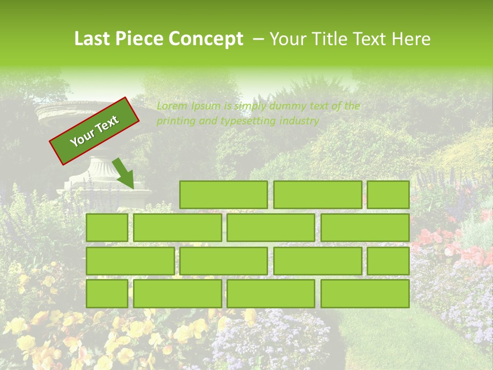 Peace Design Bloom PowerPoint Template