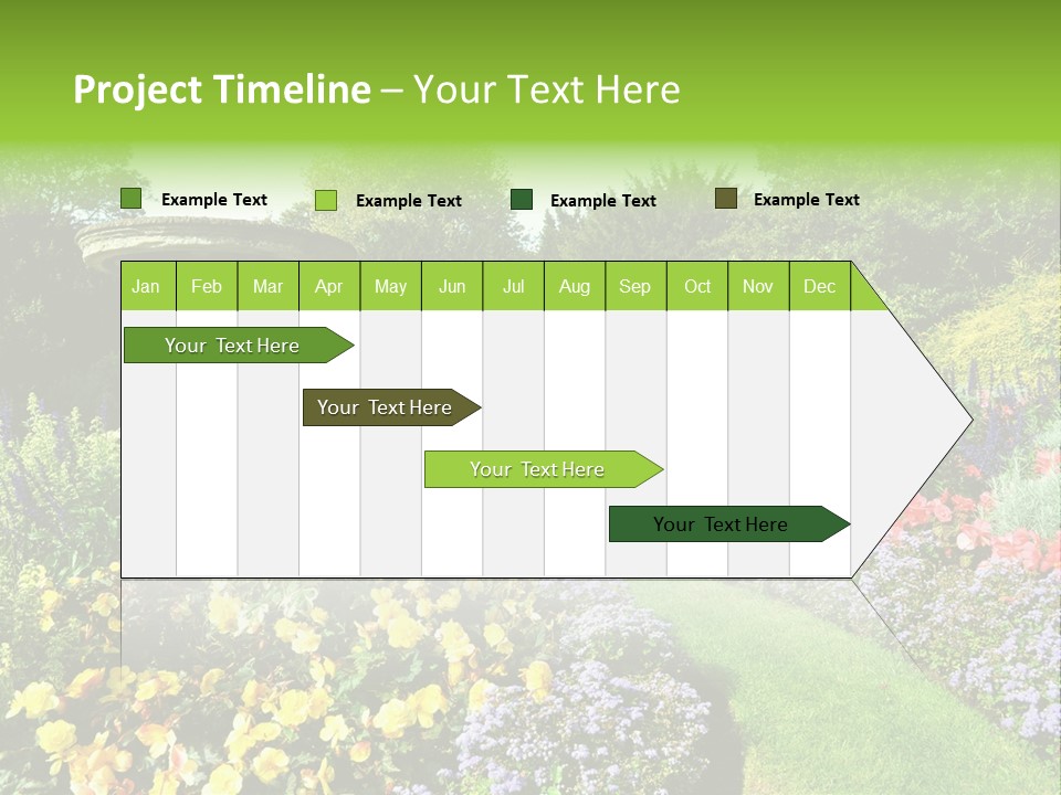 Peace Design Bloom PowerPoint Template