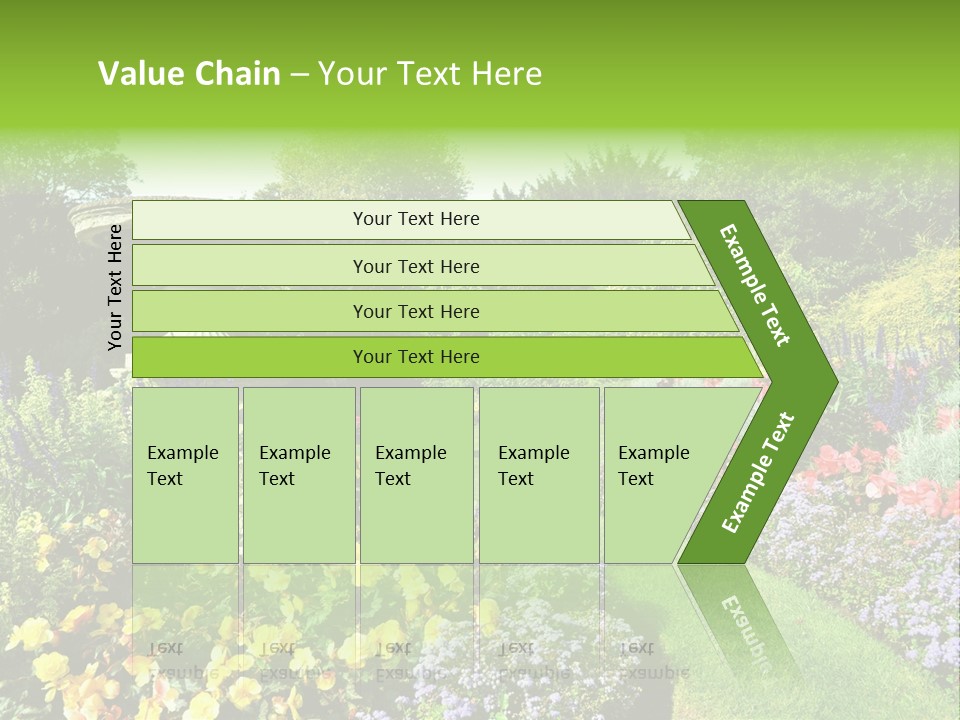 Peace Design Bloom PowerPoint Template