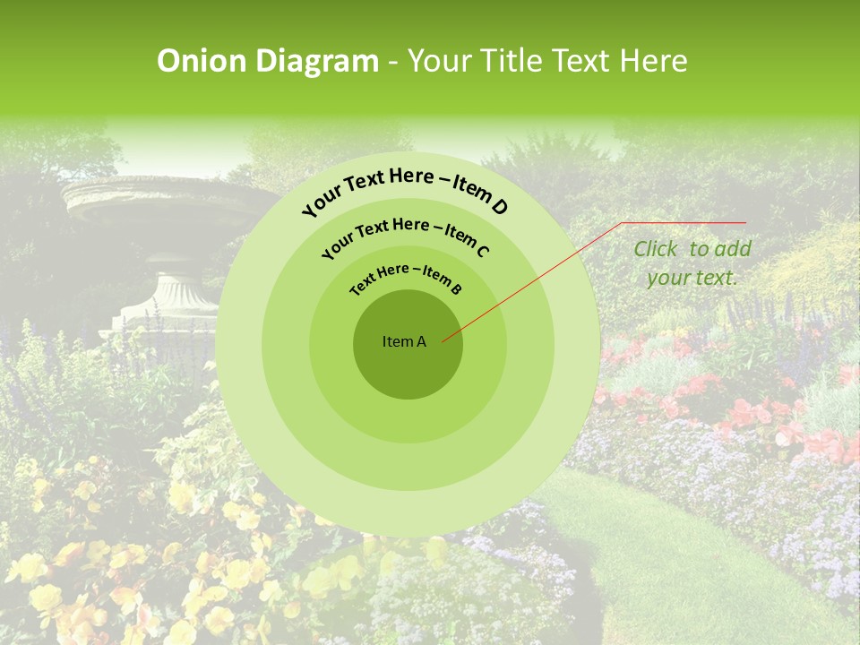 Peace Design Bloom PowerPoint Template