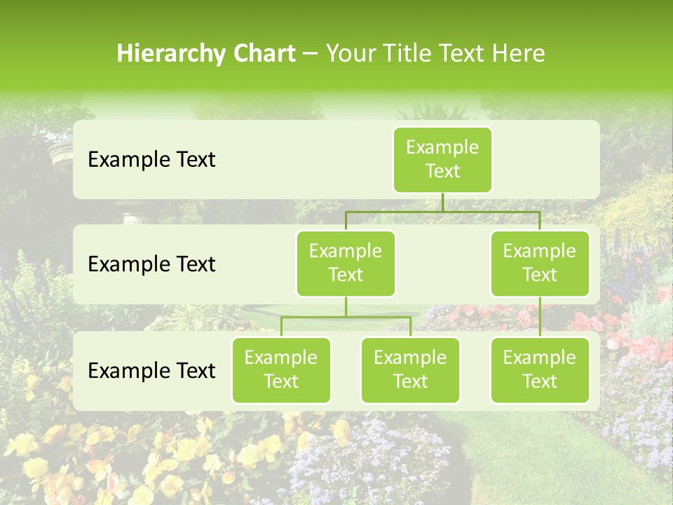Peace Design Bloom PowerPoint Template