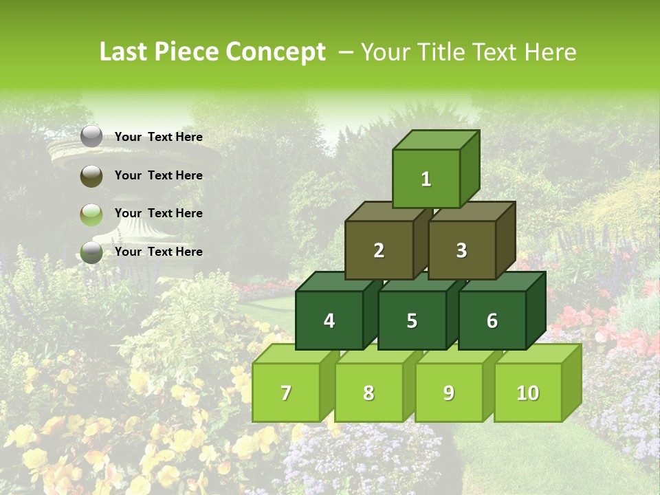 Peace Design Bloom PowerPoint Template