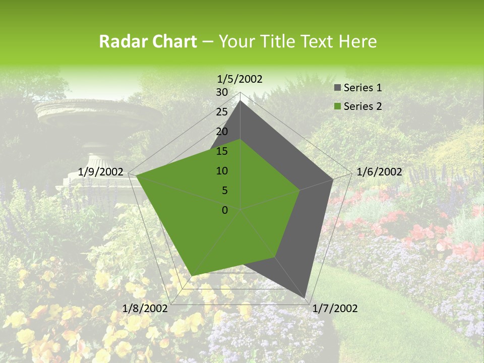 Peace Design Bloom PowerPoint Template