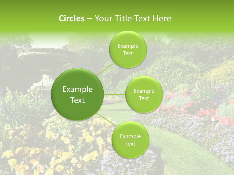 Peace Design Bloom PowerPoint Template
