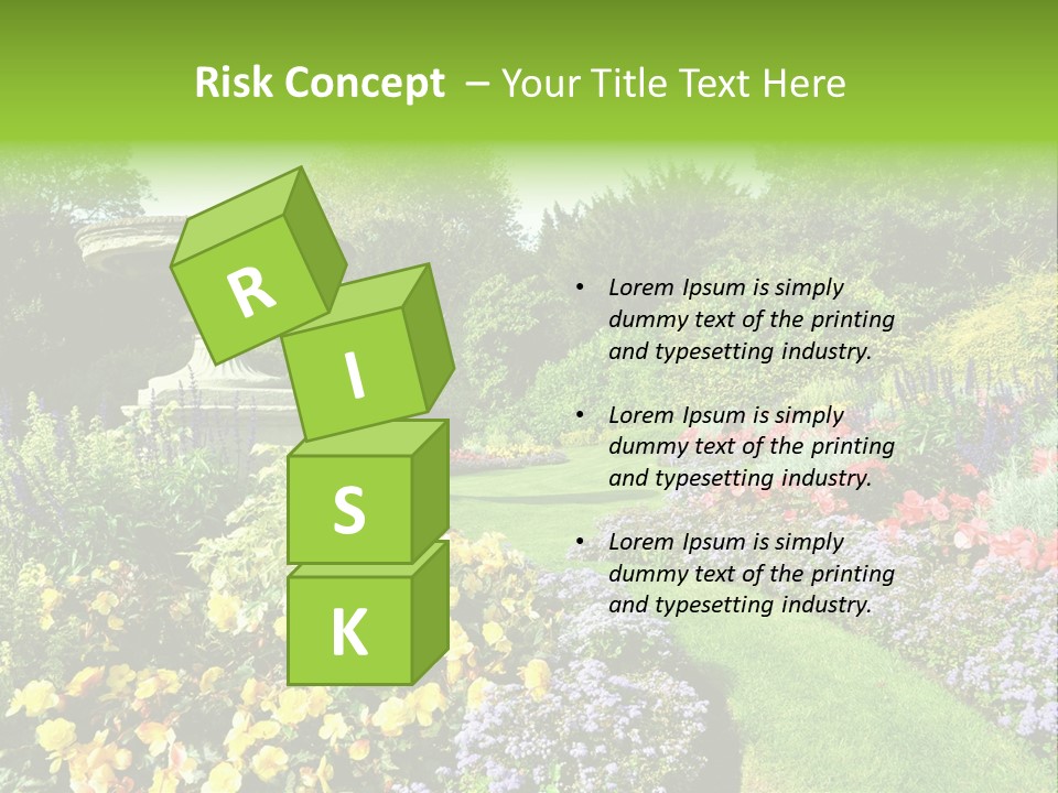 Peace Design Bloom PowerPoint Template