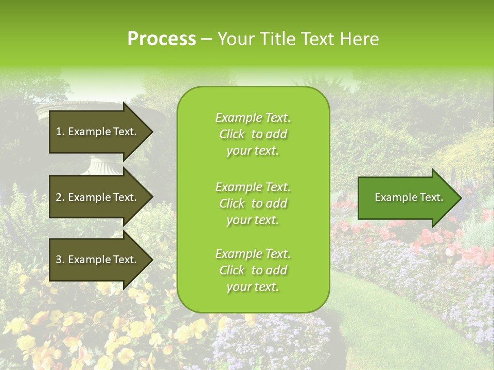 Peace Design Bloom PowerPoint Template