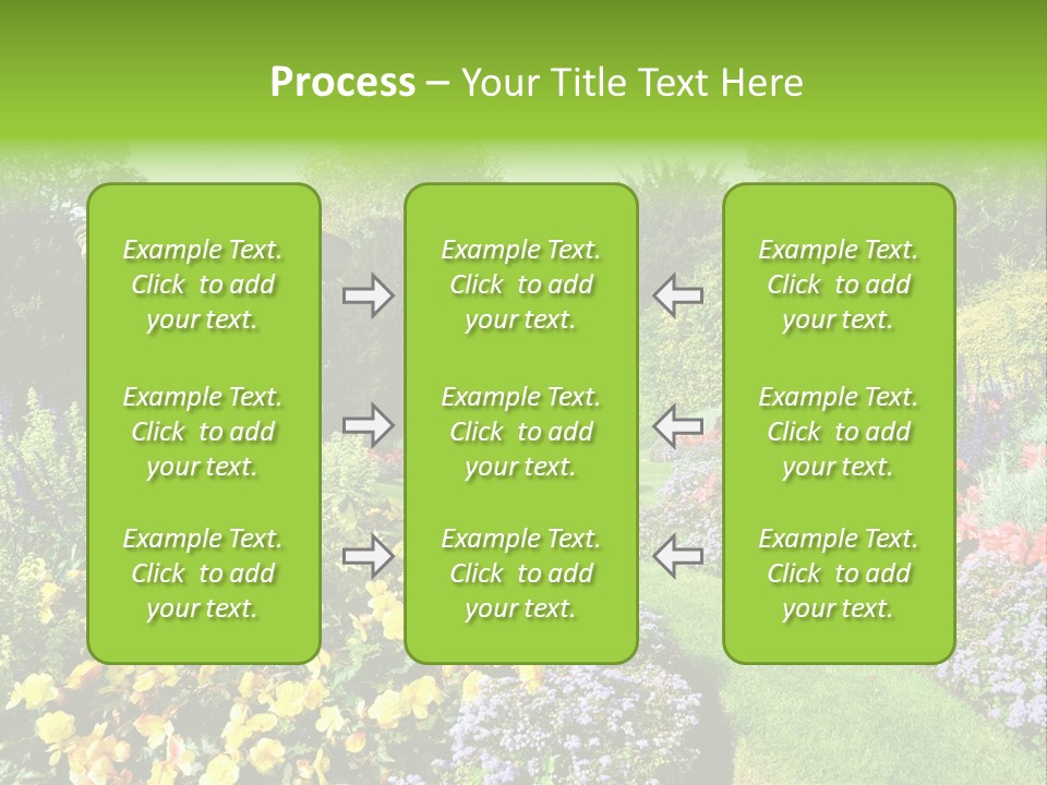 Peace Design Bloom PowerPoint Template