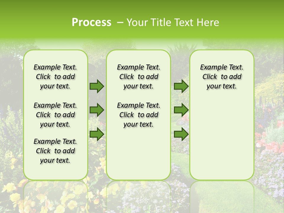 Peace Design Bloom PowerPoint Template