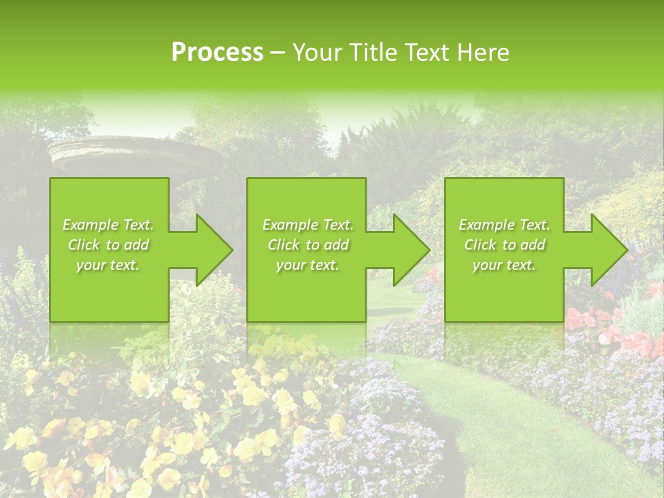 Peace Design Bloom PowerPoint Template