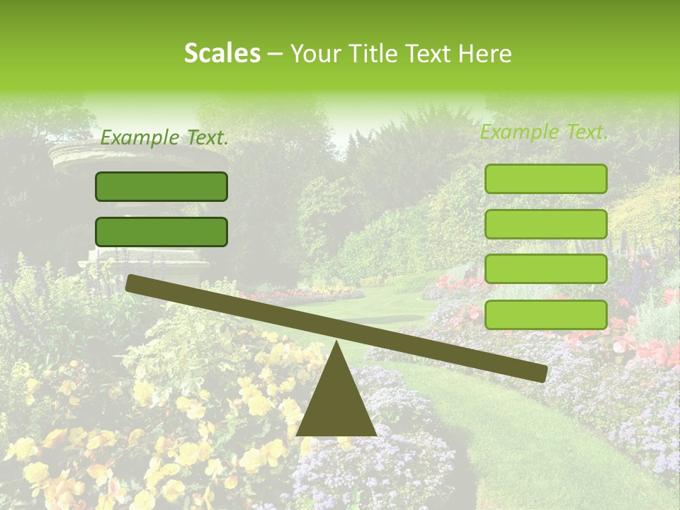 Peace Design Bloom PowerPoint Template