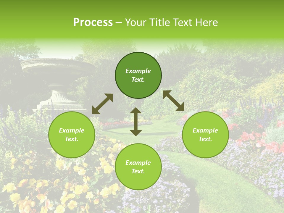 Peace Design Bloom PowerPoint Template