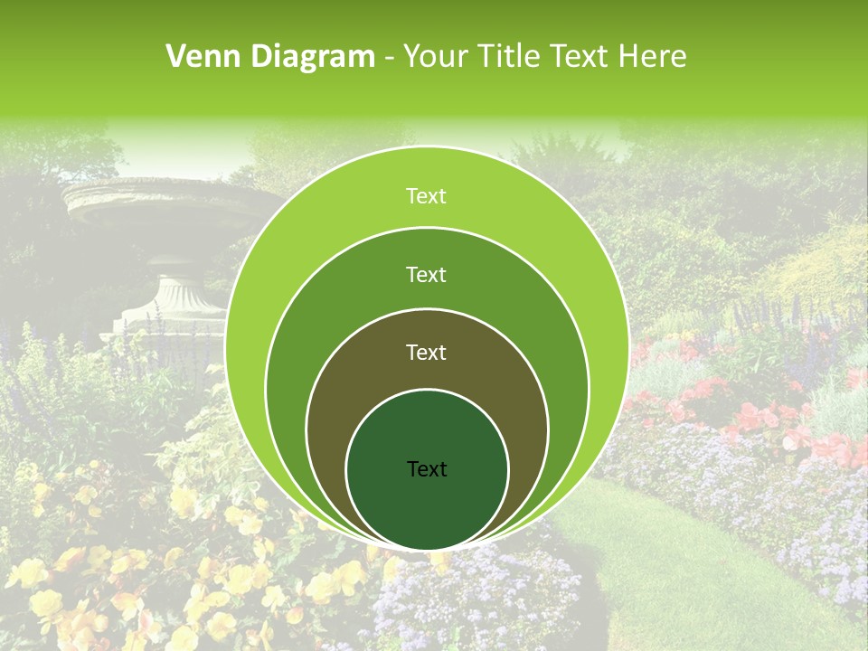 Peace Design Bloom PowerPoint Template
