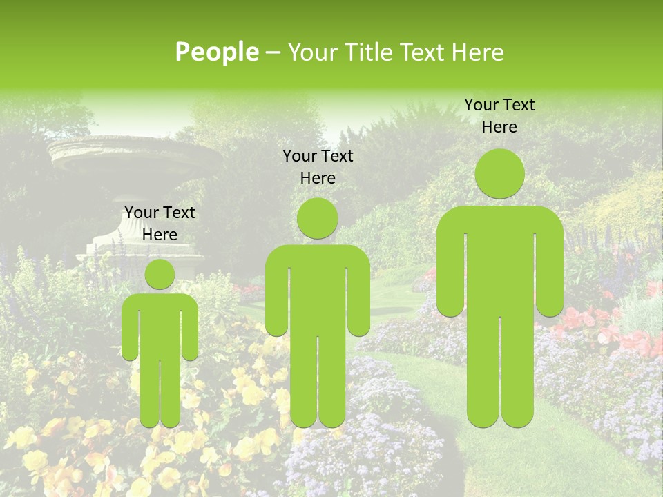 Peace Design Bloom PowerPoint Template