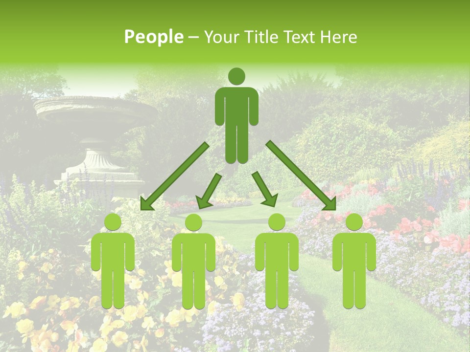 Peace Design Bloom PowerPoint Template