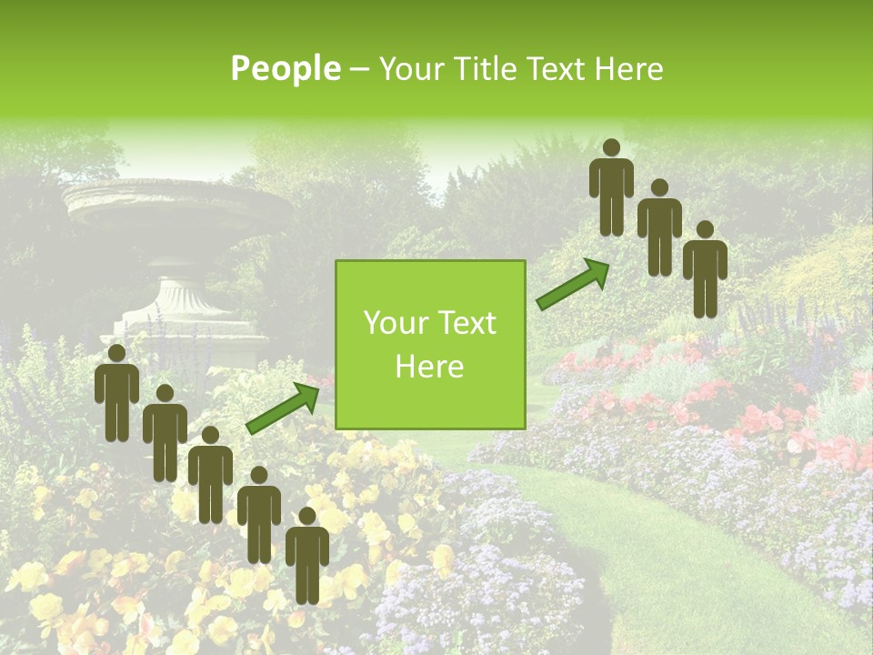 Peace Design Bloom PowerPoint Template