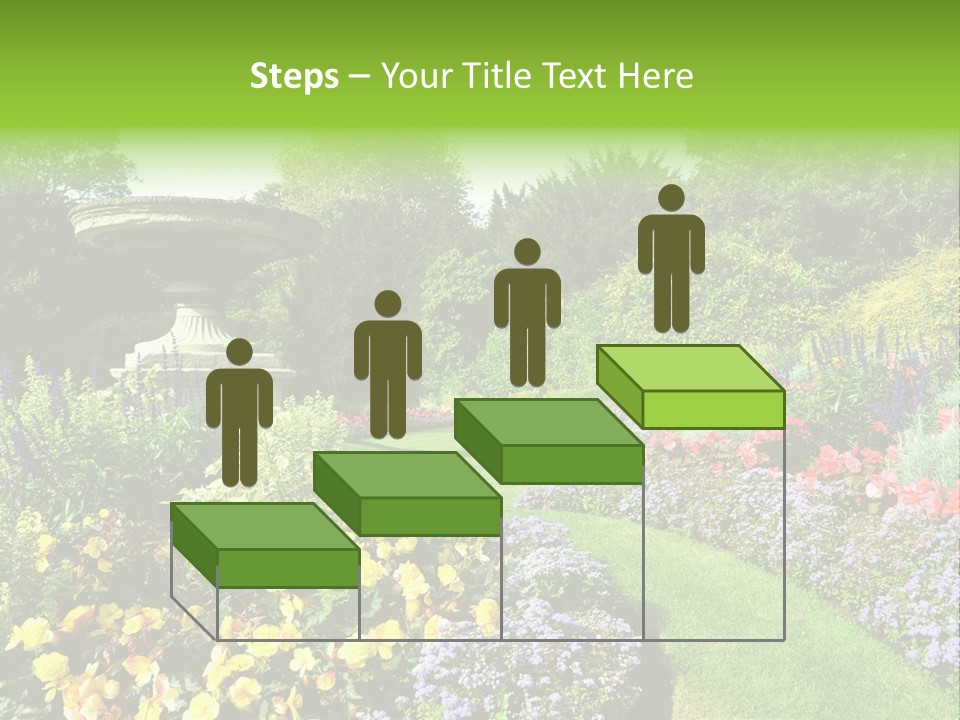 Peace Design Bloom PowerPoint Template