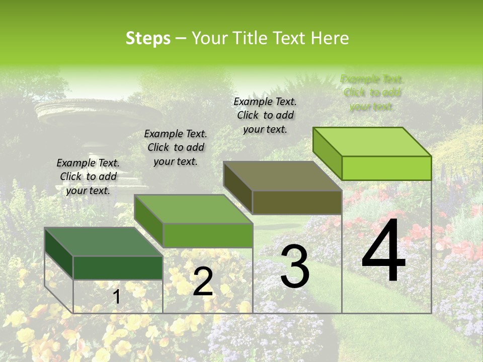 Peace Design Bloom PowerPoint Template