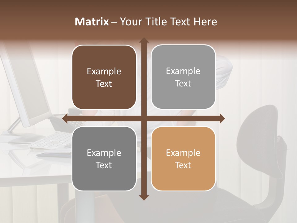Job Painful Office PowerPoint Template