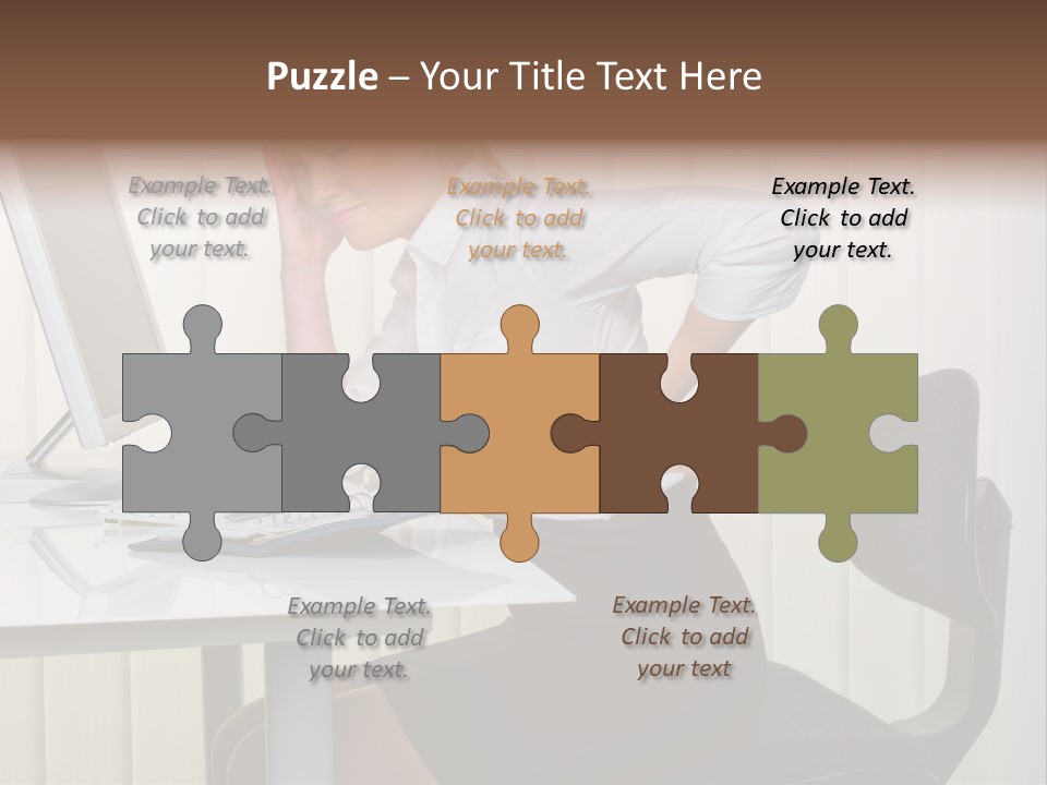 Job Painful Office PowerPoint Template