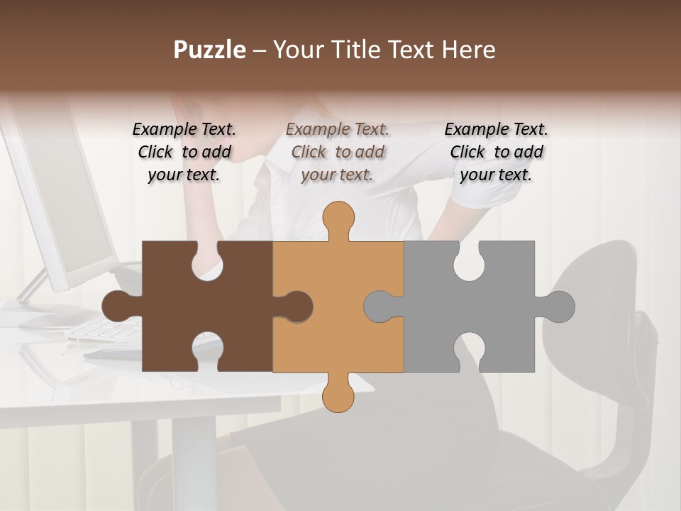 Job Painful Office PowerPoint Template