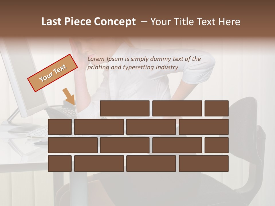 Job Painful Office PowerPoint Template