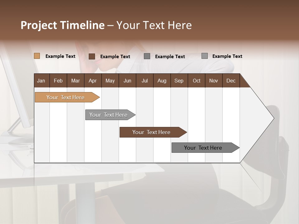 Job Painful Office PowerPoint Template