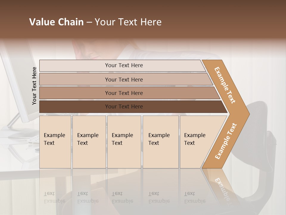 Job Painful Office PowerPoint Template