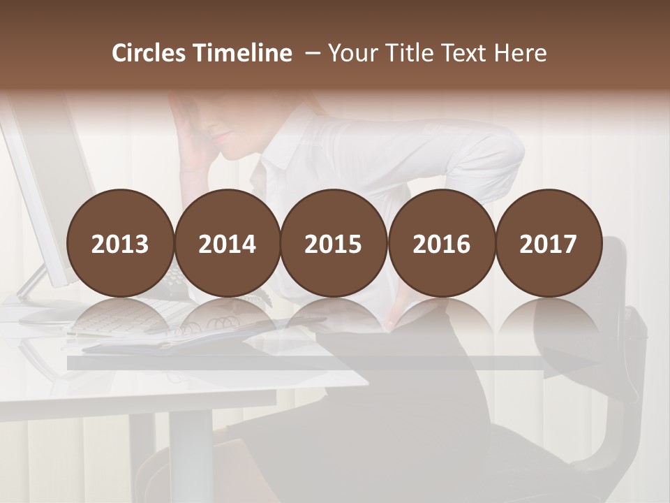 Job Painful Office PowerPoint Template