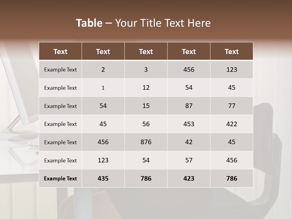 Job Painful Office PowerPoint Template