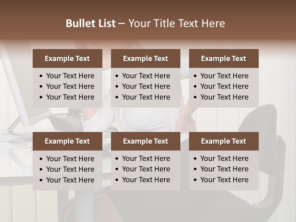 Job Painful Office PowerPoint Template