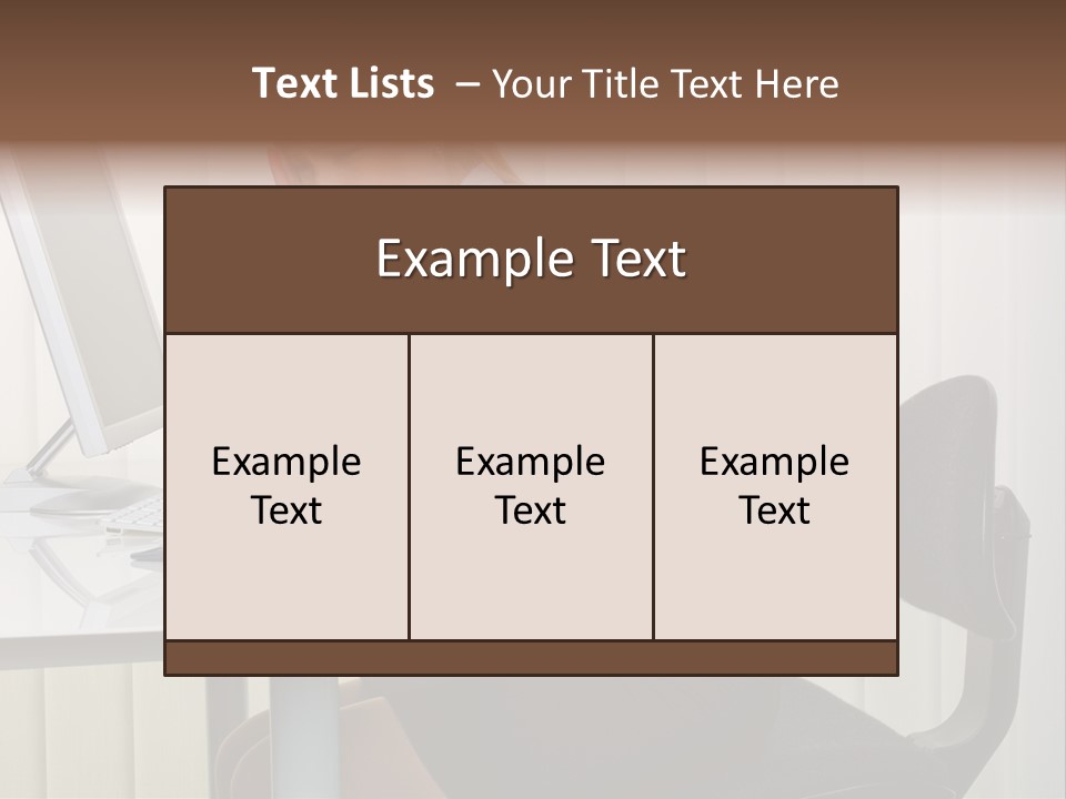 Job Painful Office PowerPoint Template