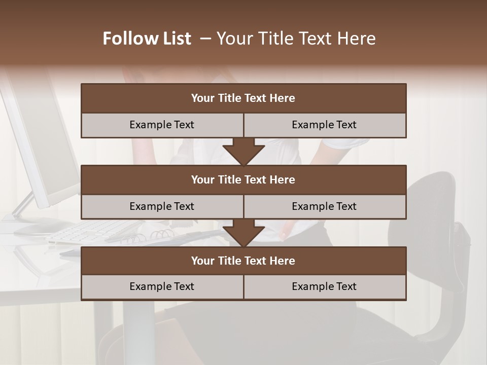 Job Painful Office PowerPoint Template