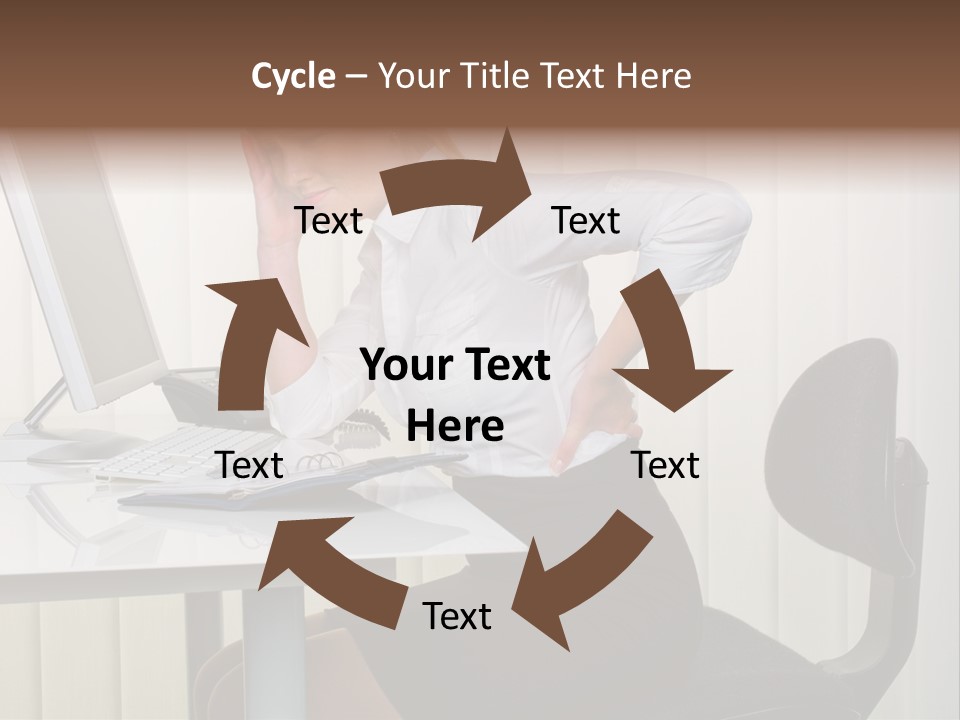 Job Painful Office PowerPoint Template