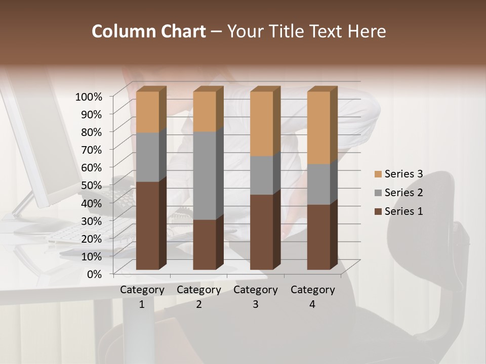 Job Painful Office PowerPoint Template