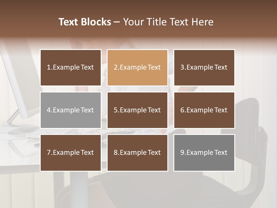 Job Painful Office PowerPoint Template