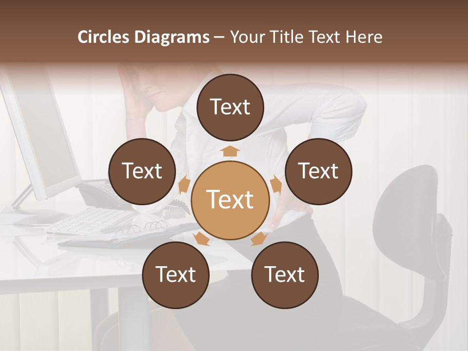 Job Painful Office PowerPoint Template