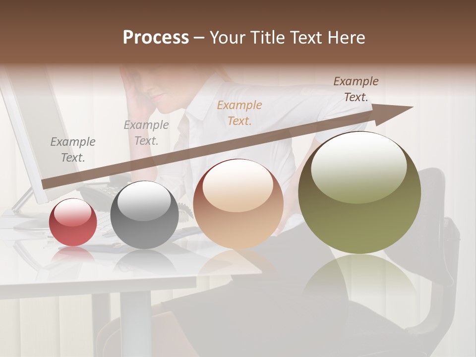 Job Painful Office PowerPoint Template