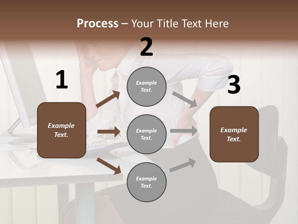 Job Painful Office PowerPoint Template