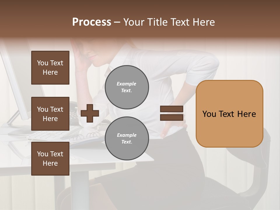 Job Painful Office PowerPoint Template