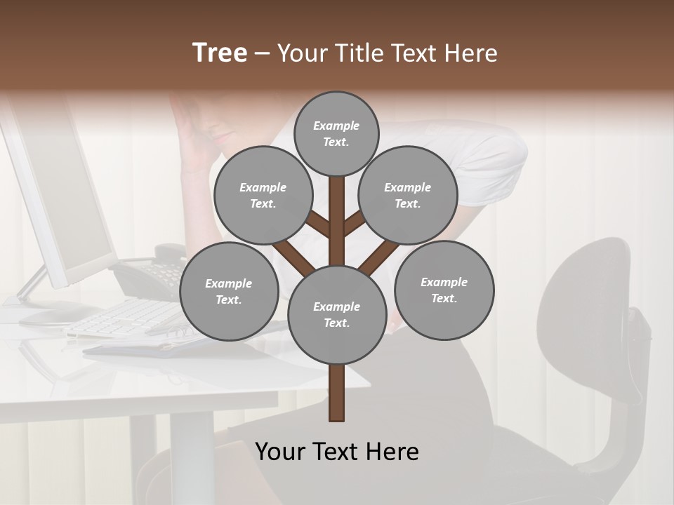 Job Painful Office PowerPoint Template