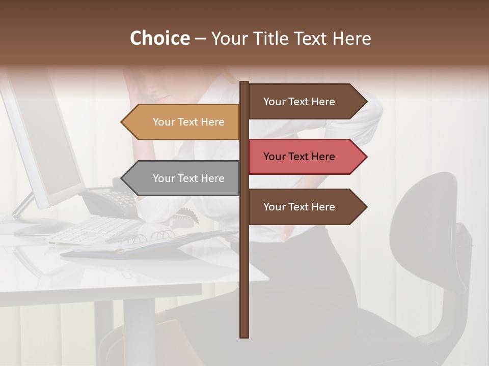 Job Painful Office PowerPoint Template