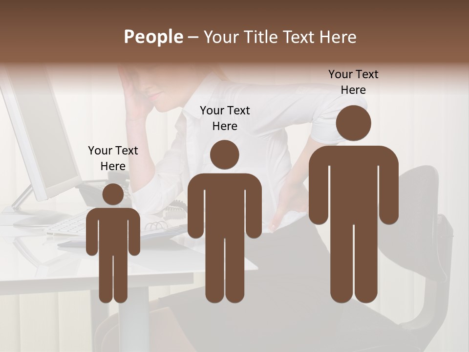 Job Painful Office PowerPoint Template