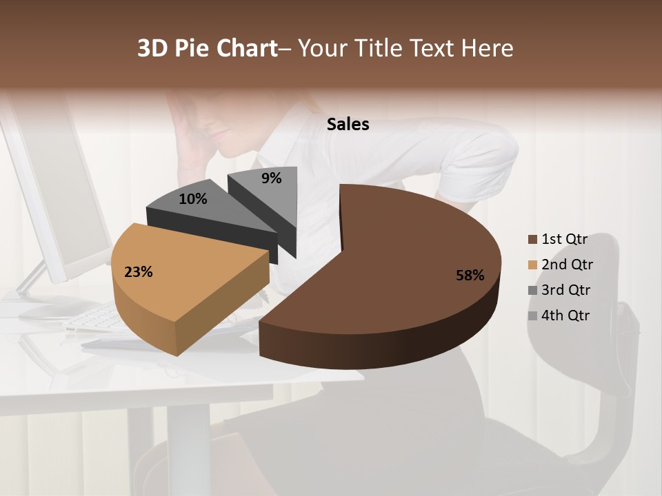 Job Painful Office PowerPoint Template