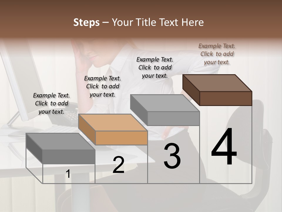 Job Painful Office PowerPoint Template