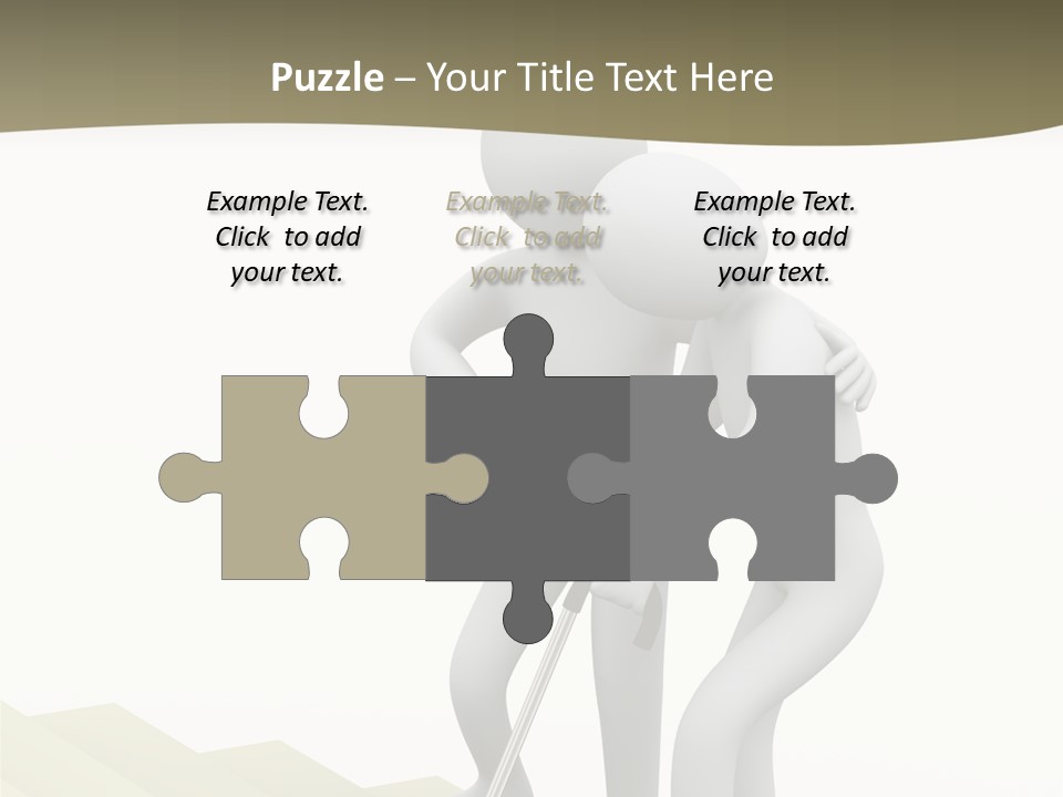 Backpain Elderly Weakness PowerPoint Template