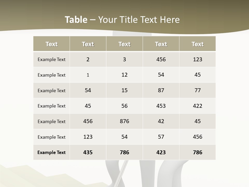 Backpain Elderly Weakness PowerPoint Template