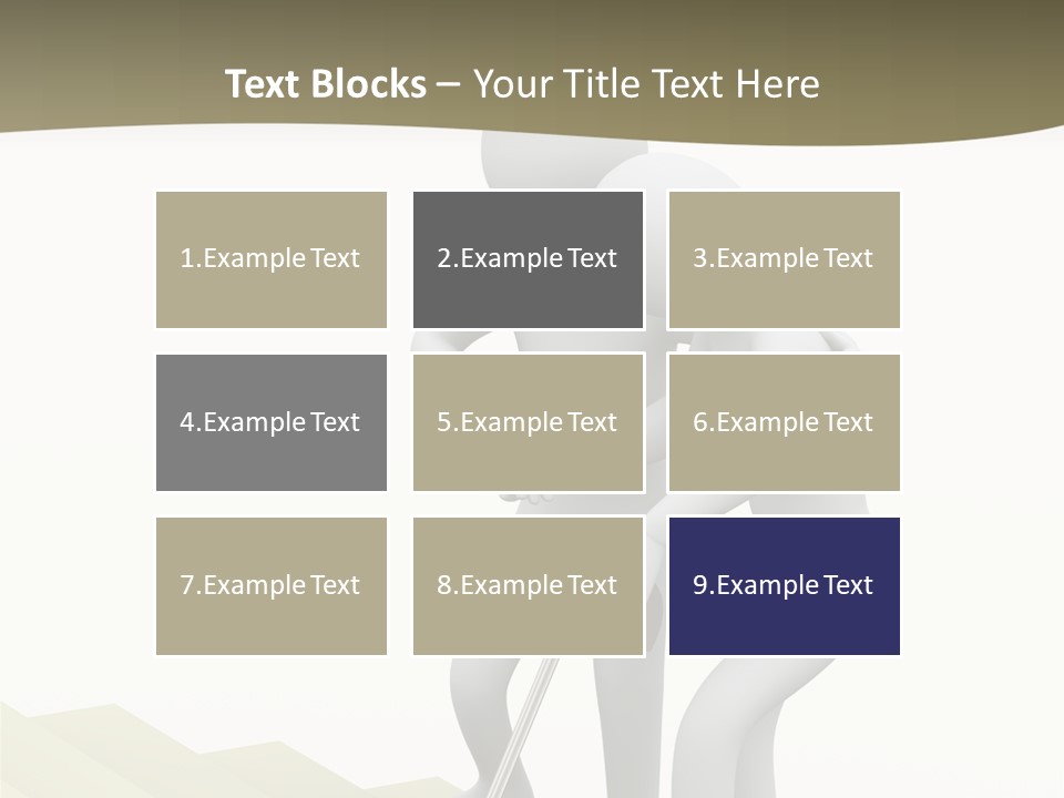 Backpain Elderly Weakness PowerPoint Template